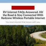 RV Internet FAQs Answered