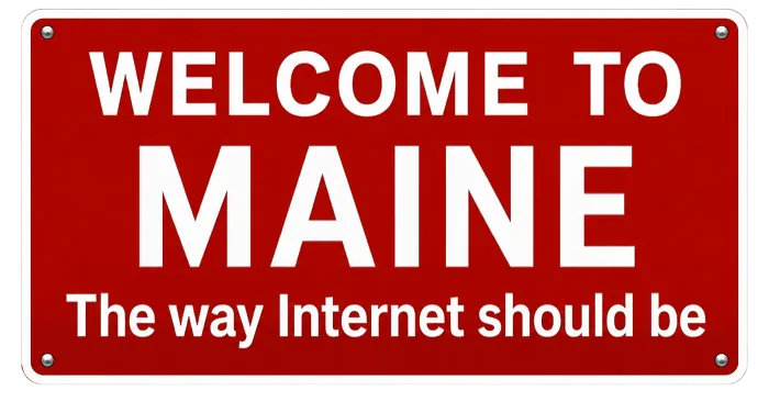 Welcome to Maine. The way Internet should be.